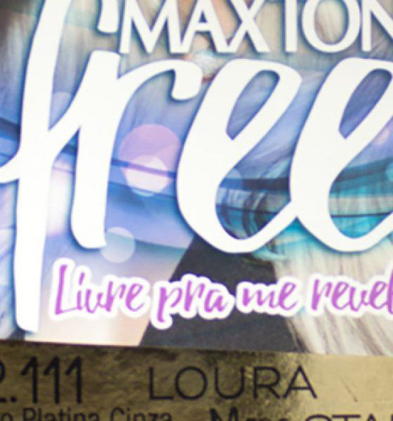 Maxton – Free – Loura Mega Star – Louro Platina Cinza Intenso