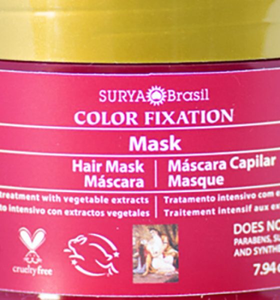 Surya – Color Fixation – Máscara Capilar